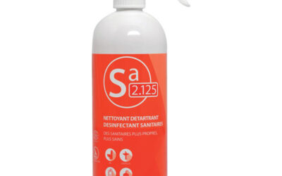 Nettoyant détartrant désinfectant sanitaires