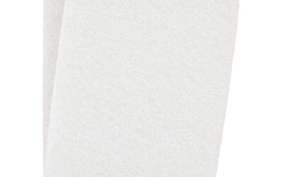 Tampon récurant blanc