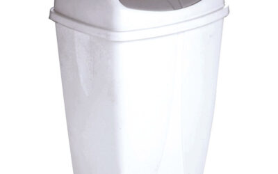 Poubelle couvercle basculant