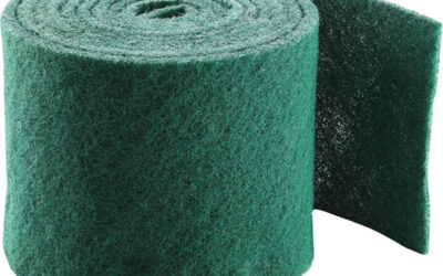 Rouleau récurant vert