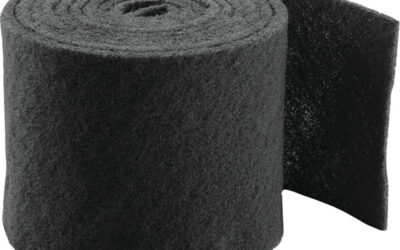 Rouleau récurant noir