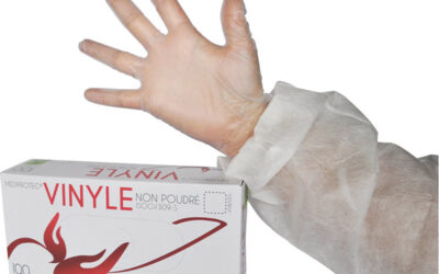 Gant vinyle non poudré