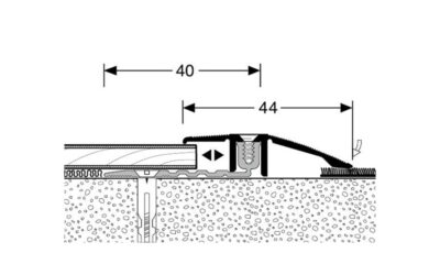 486 – Seuils d’adaptation percé 44 mm