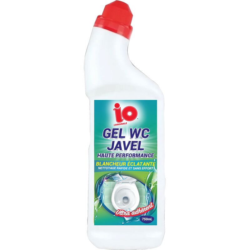 Gel WC Javel Détartrant Io