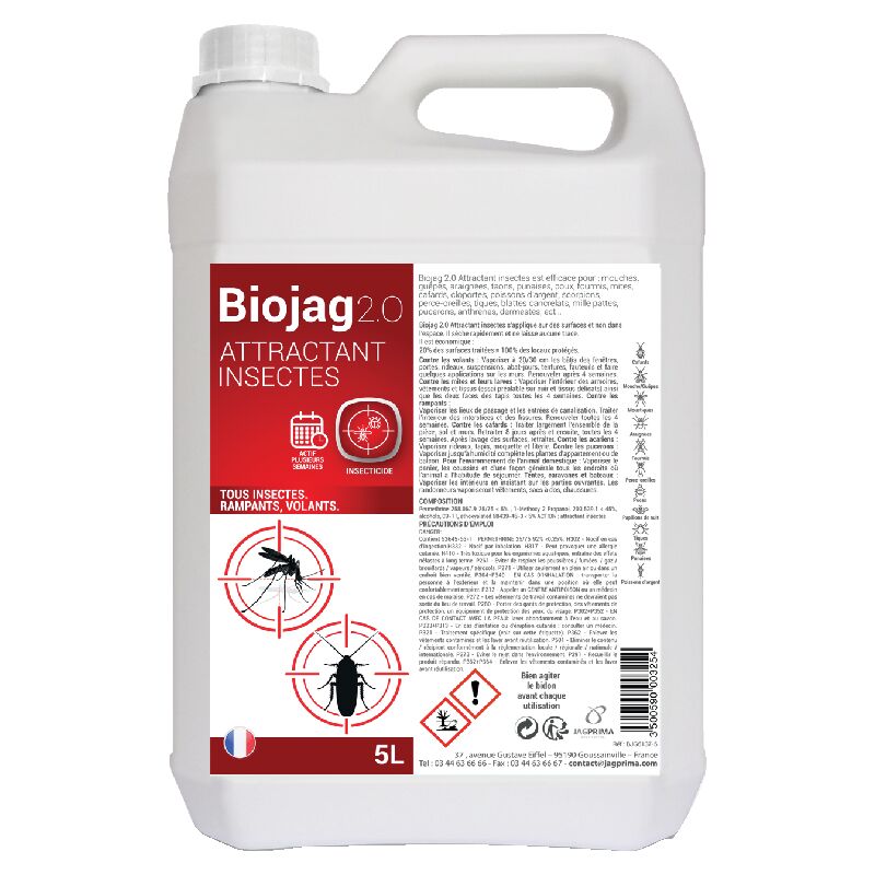 Attractant insectes BioJag 2.0