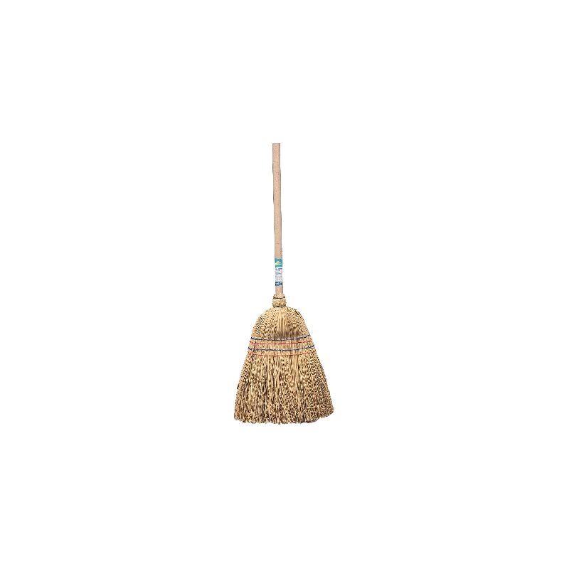 Balai sorgho 4 fils manche naturel