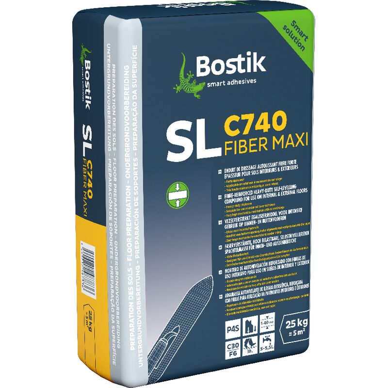 Ragréage sol SL C740 Fiber Maxi