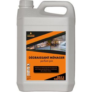 Détergent dégraissant ménager pin