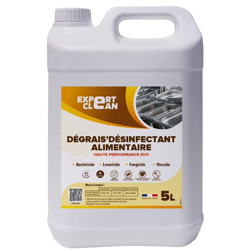 Dégrais désinfectant alimentaire HP EVO